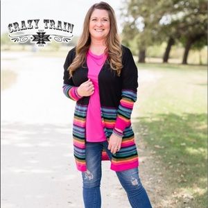 NWT! Stunning CrAzY TrAiN Rio Rapids Cardigan! πΈ